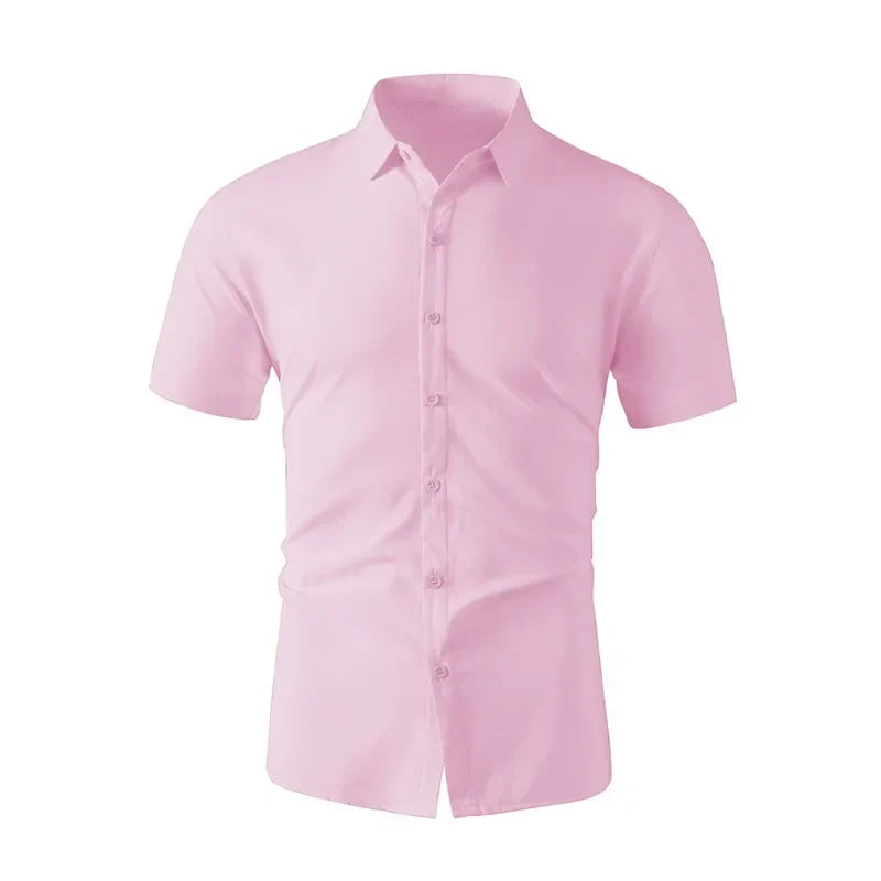 Cool Men's No-Iron Summer Shirt