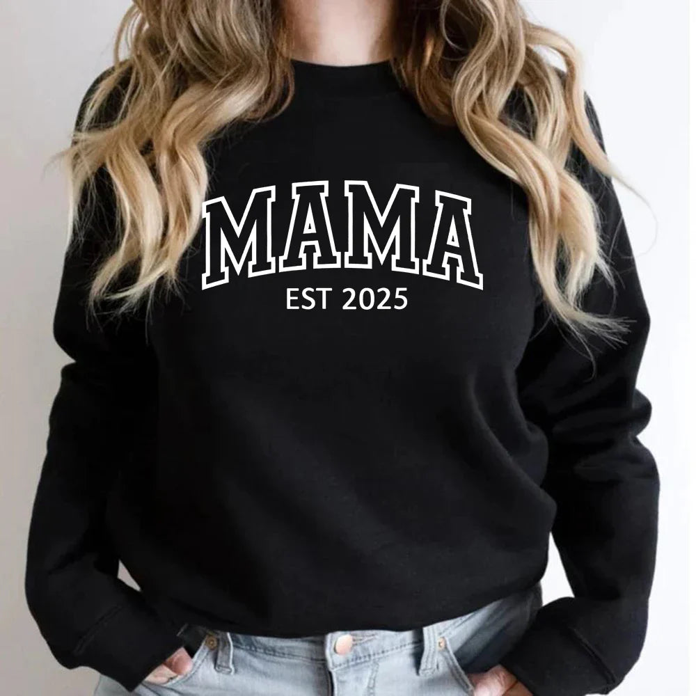 Custom Mama Est Sweatshirt