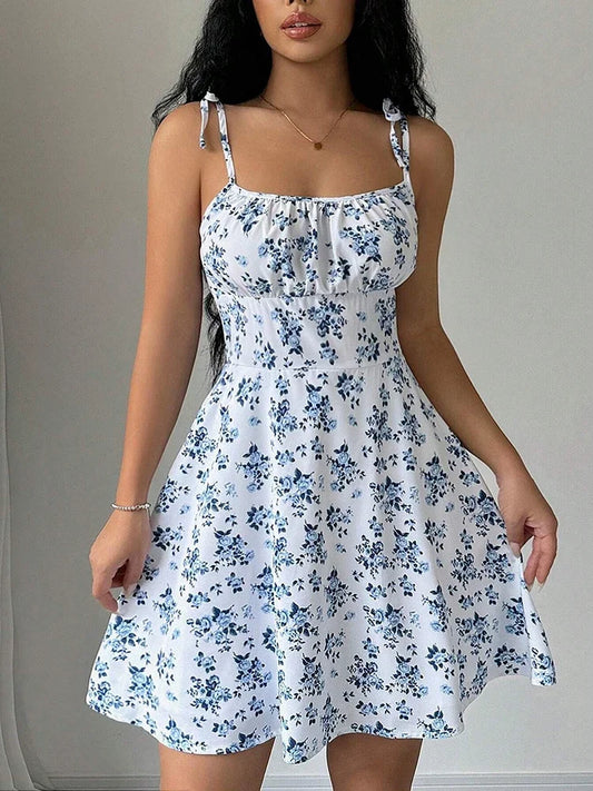 Floral Breeze Beach Dress